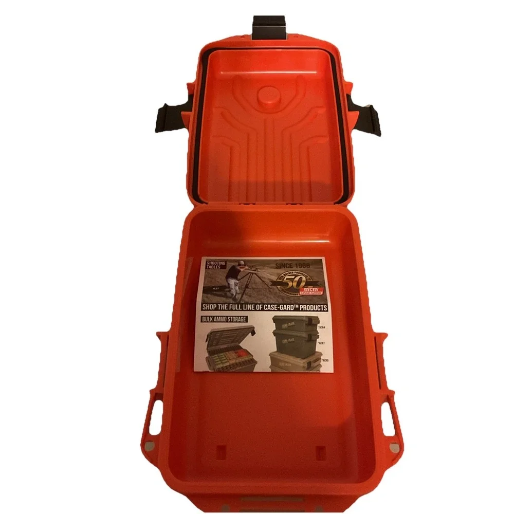 MTM Survivor Dry Box‎ Water Resistant 10x7x3 Inches Orange: S1072-35